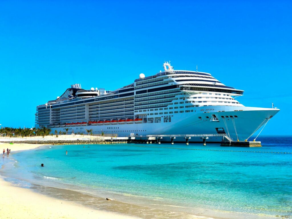 Cruise Ship at port